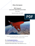 Manual de Operaciones de Vuelo Del XR5 Vanguard en Espanol
