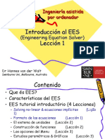 EES Lecture 1_ES