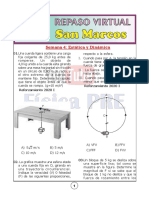 Estática y dinámica de cuerdas, bloques y fuerzas