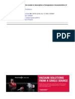 Application of Jiles-Atherton Model in Description of Temperature Characteristics of Magnetic Core