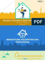 Xii Mipa - KD 3.4.1 Aplikasi Turunan Fungsi Trigonometri (Am - 2020)