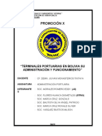 2 Terminales Portuarias en Bolivia Su Administración y Funcionamiento