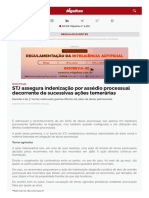 STJ Assegura Indenização Por Assédio Processual Decorrente de Sucessivas Ações Temerárias