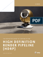 The Definitive Guide To Lighting in The High Definition Render Pipeline