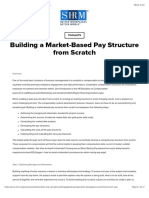 Building A Market-Based Pay Structure From Scratch. SHRM 2022 (Completo)