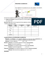 Expresiones Algebraicas 2