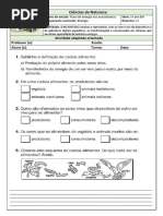 Atividades Adaptadas Ciências 21-08 | PDF