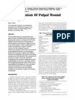 The Mechanism of Pulpal Wound Healing