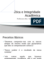 Ética e Integridade Acadêmica