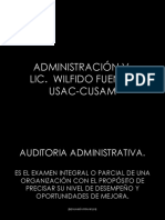 Auditoria Administrativa