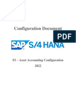 4HANA Asset Accounting Configuration