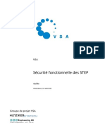 Sécurité Fonctionelle STEP - Consultation