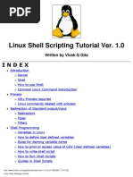 (eBook) Linux Shell Scripting Tutorial