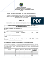 Formulário Isenção Taxa Inscrição IFTO 2023