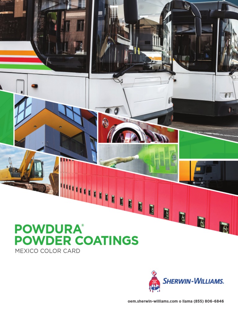 Gi Mexico Powder Coatings Digital Color Card Espanol | PDF | Negocios ...