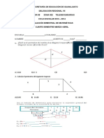 Evaluacion Mat 4bimestre