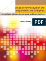 An Insight On Poverty Reduction and Health Inequalities in The Philippines: Social Determinants, Constraints, and Opportunities