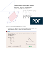 Quadrilátero pontos médios paralelogramo