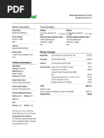 Enterprise Rental Invoice Summary | PDF | Renting | Motor Vehicle