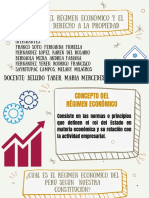 Regimen Economigo y El Derecho A La Propiedad