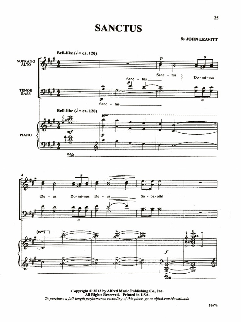 Sanctus | PDF