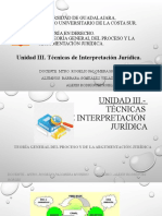 UNIDAD III. - TÉCNICAS DE INTERPRETACIÓN JURÍDICA.-modf