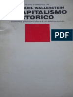 Il Capitalismo Storico Immanuel Wallerstein