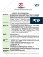 Convocatoria Cuídate de Adentro Hacia Afuera N