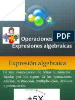 Operaciones Con Expresiones Algebraicas