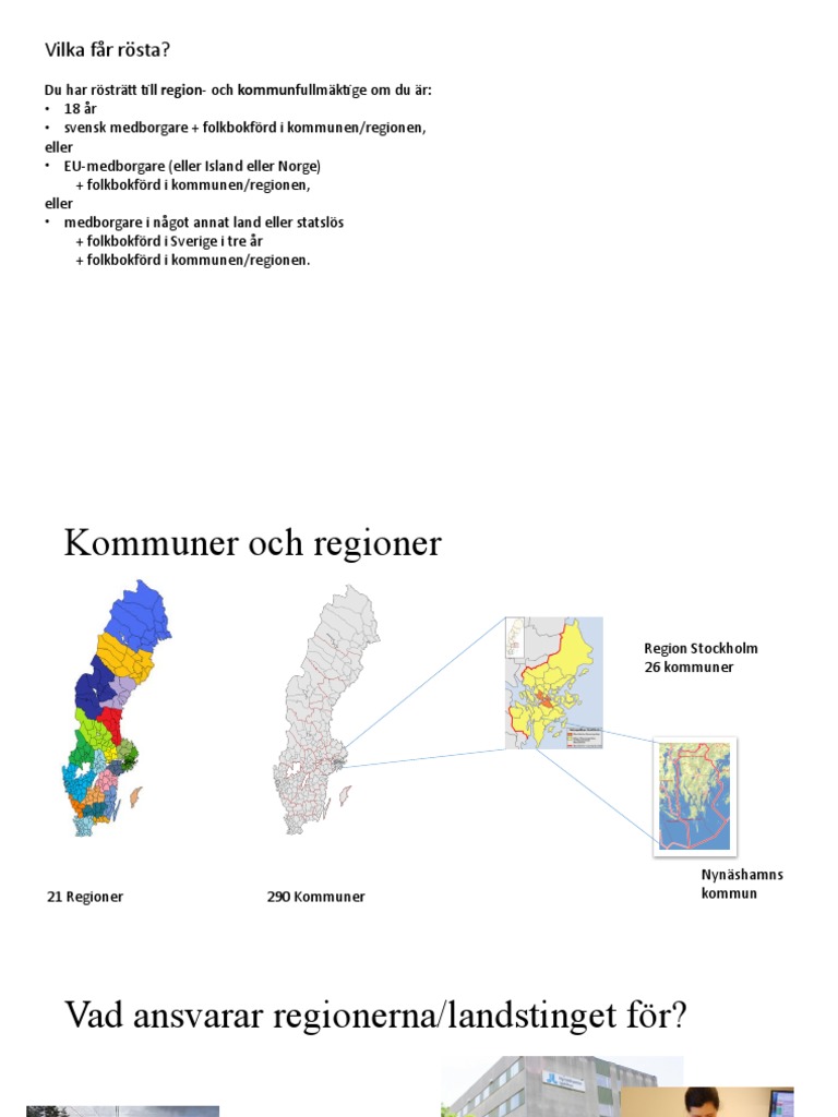 Kommuner Och Regioner. (Sh1) PPTX | PDF