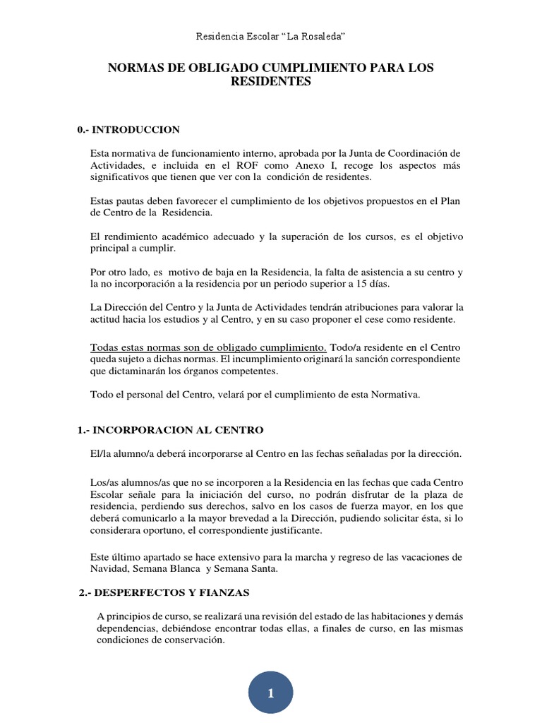 Normas de Obligado Cumplimiento PDF Nicotina Comedor