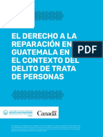 Ficha El Derecho A La Reparacion Guatemala 1