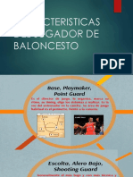 Caracteristicas Del Jugador