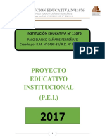 PROYECTO EDUCATIVO INSTITUCIONAL Final