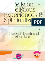 The Self, Death and Afterlife