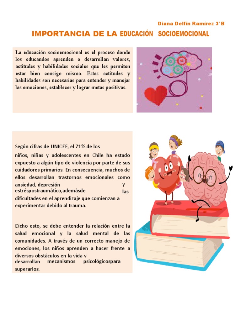 Importancia de la Educación Socioemocional | PDF | Las emociones ...