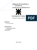 TP #3 Convenio Colectivo de Trabajo Metalurgica