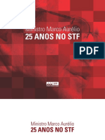 2015 - Ministro Marco Aurelio 25 Anos No STF (Livro)