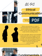 Ethics Communication