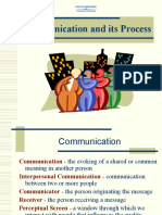 Communication and Its Process