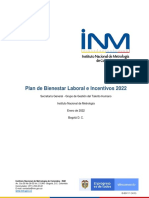 Plan de Bienestar Laboral e Incentivos 2022