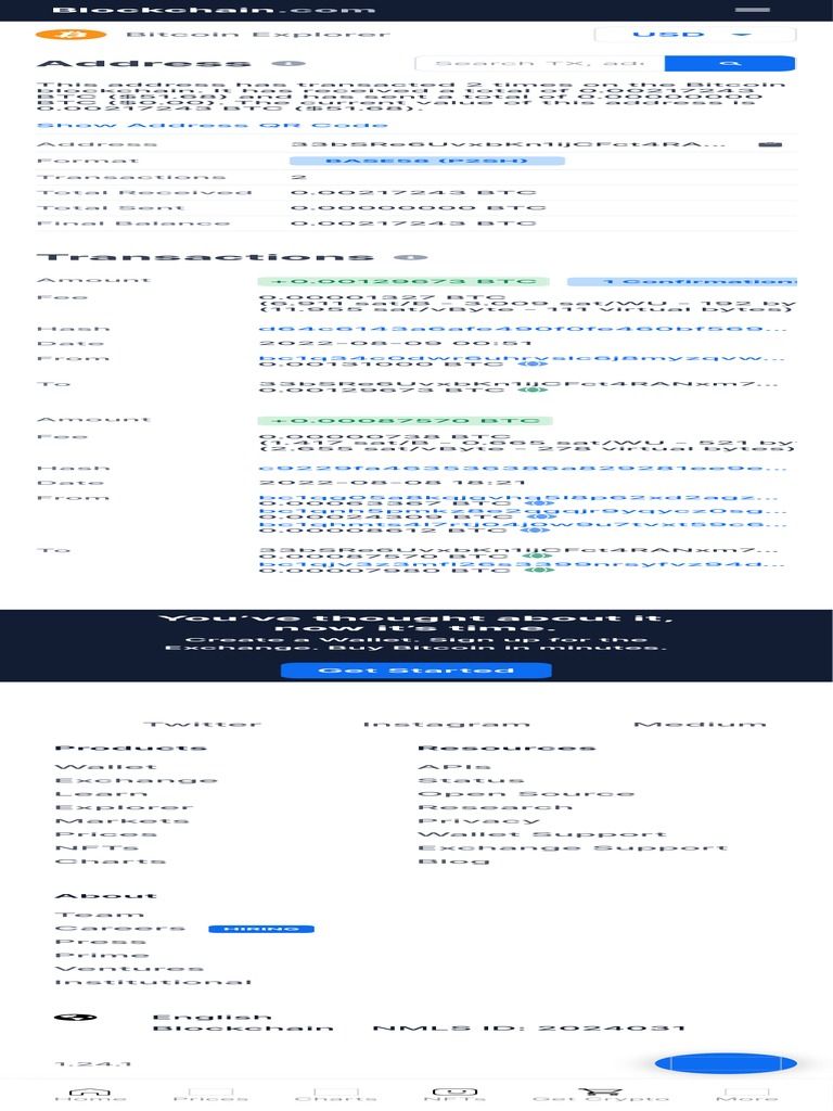 Bitcoin Address Transaction Overview | PDF | Bitcoin | Computing