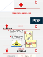 Primeros auxilios heridas hemorragias quemaduras desmayos asfixias