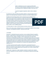 Avaliação Dos Riscos de Segurança Da Informação Sob As Condições de Aplicação de Sistemas de Banco Móvel