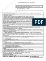 Lista de Cotejo Preparación de Fleboclisis e Instalación de Fleboclisis en Paciente Con VVP