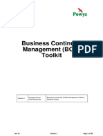 IlNas - Xappendix C - PCC Business Continuity Tool Kit