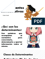 Determinantes Demostrativos