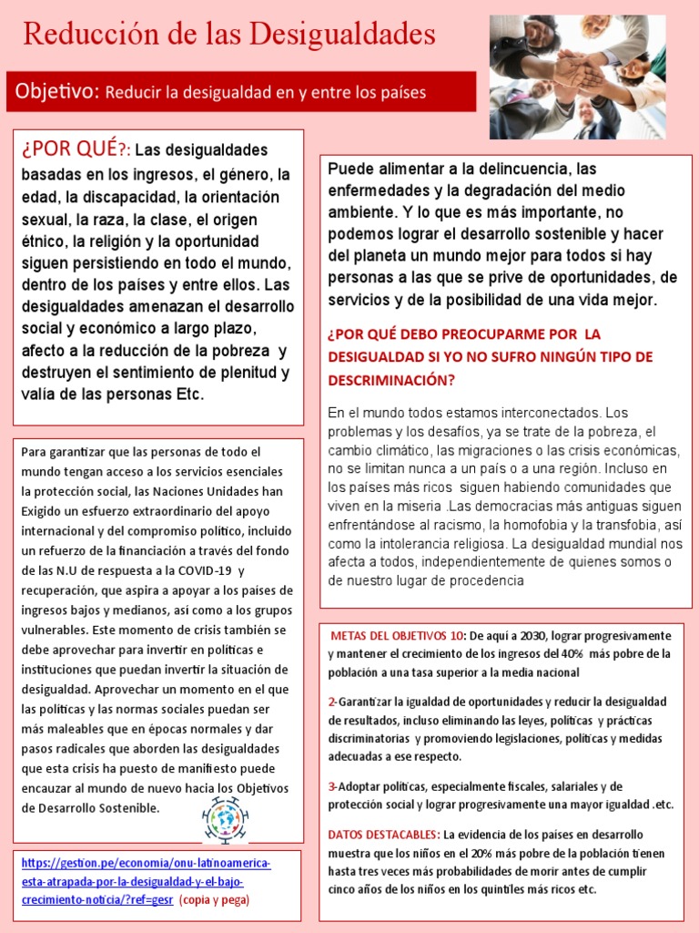 Estrategias para Reducir la Desigualdad | PDF | Desigualdad social ...