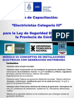 Módulo Vi-II Conceptos de Instalaciones Electricas Con Generacion Distribuida v2