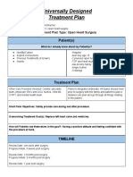 Patient Inclusive Treatment Plan